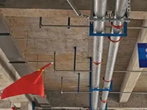 杭锦管廊支架的安装方法